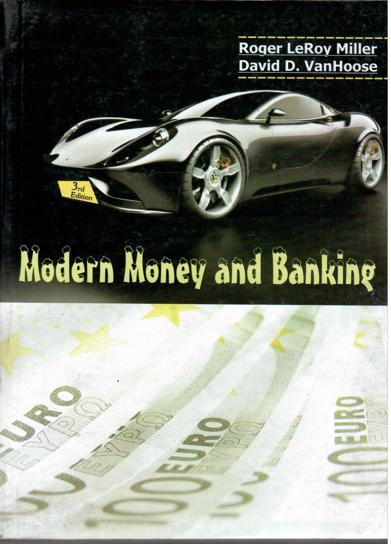 Modern Money and Banking